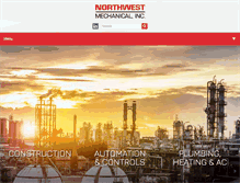 Tablet Screenshot of northwestmech.com